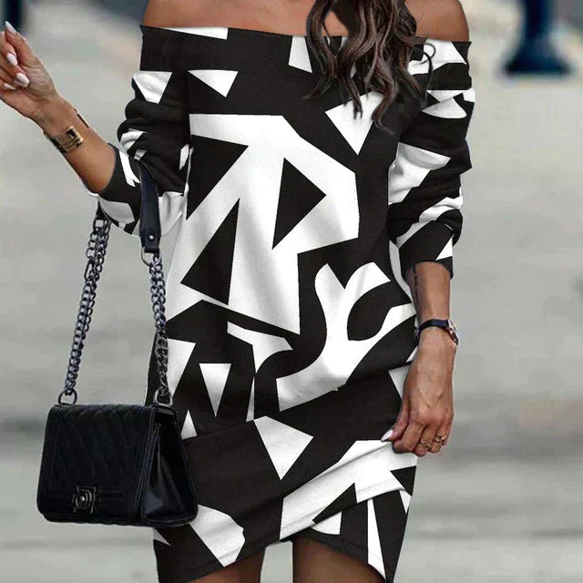 Levoire | Robe Séduisante Avec Décolleté Et Fente Noir