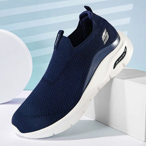 Levoire | Confortables Baskets Slip On Noires