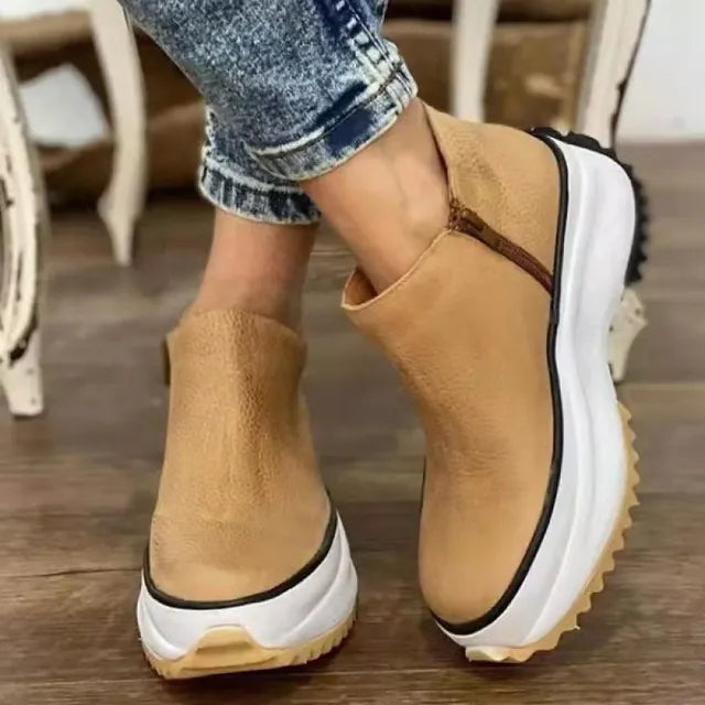 Levoire | Baskets Tendance Confortables Khaki