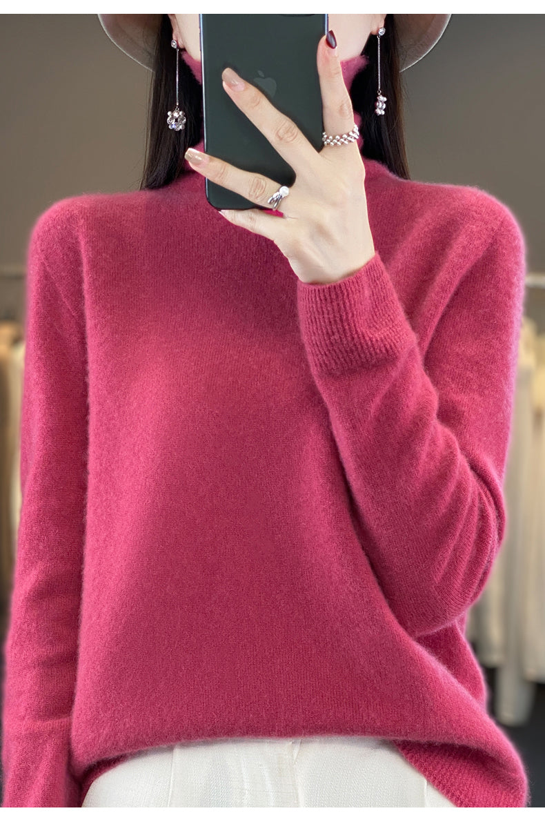 Levoire | Pull Élégant Pour Chaque Occasion Framboise Rouge