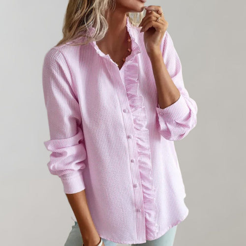 Levoire | Blouse Femme Élégante Look Bureau Avec Raffung