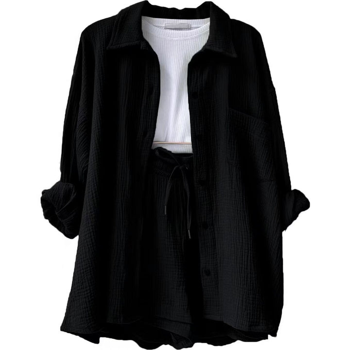 Levoire | Costume En Coton Femmes Noir