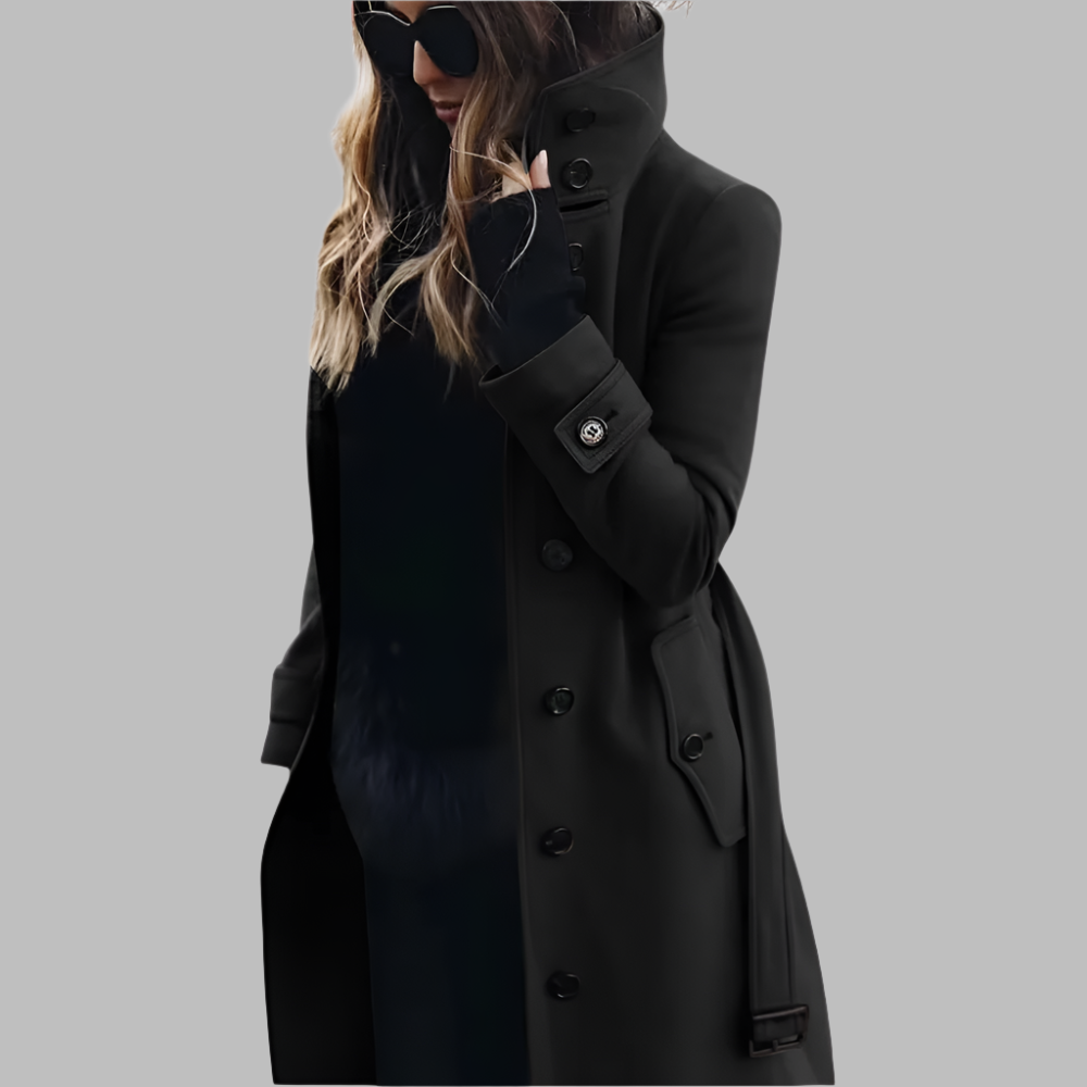 Levoire | Manteau Élégant Et Chaud Pour Femmes Noir