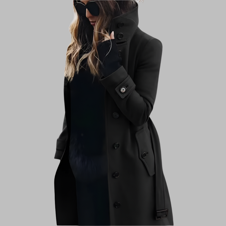 Levoire | Manteau Élégant Et Chaud Pour Femmes Noir
