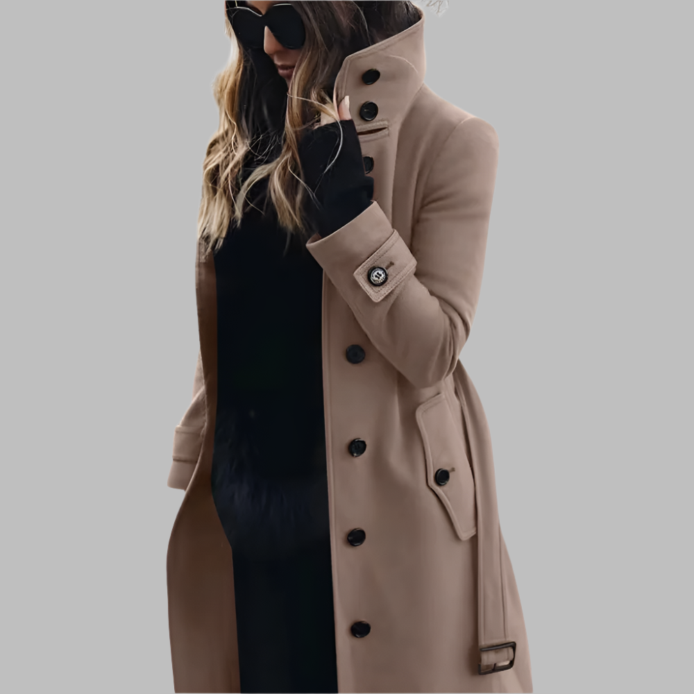 Levoire | Manteau Élégant Et Chaud Pour Femmes Khaki