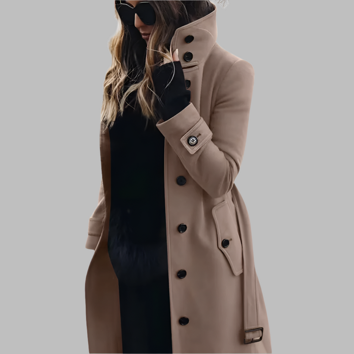 Levoire | Manteau Élégant Et Chaud Pour Femmes Khaki