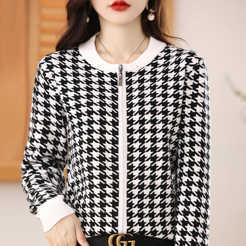 Levoire | Veste Stylée Avec Fermeture Éclair Et Motifs Uniques Pour Femmes