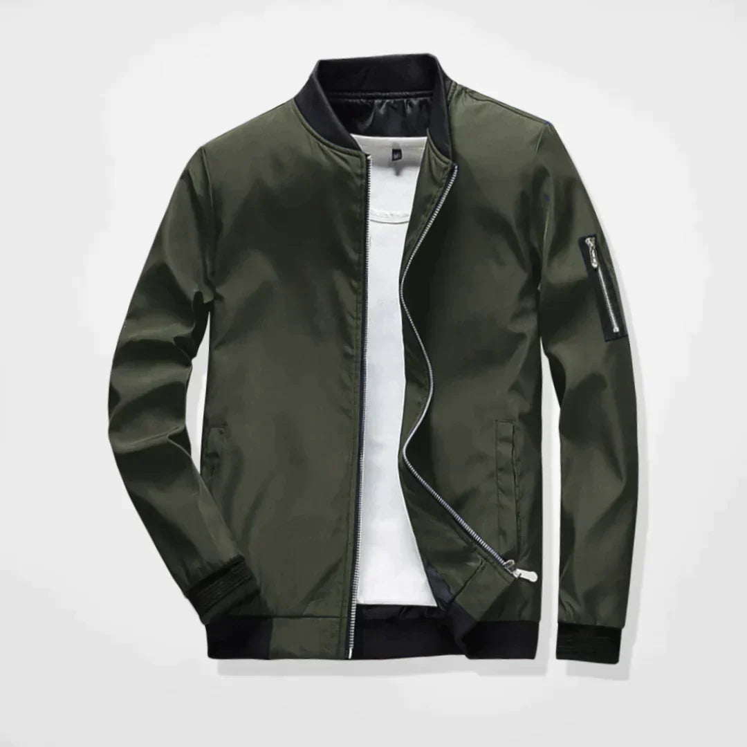 Levoire | Veste Bomber Légère Pour Hommes Vert