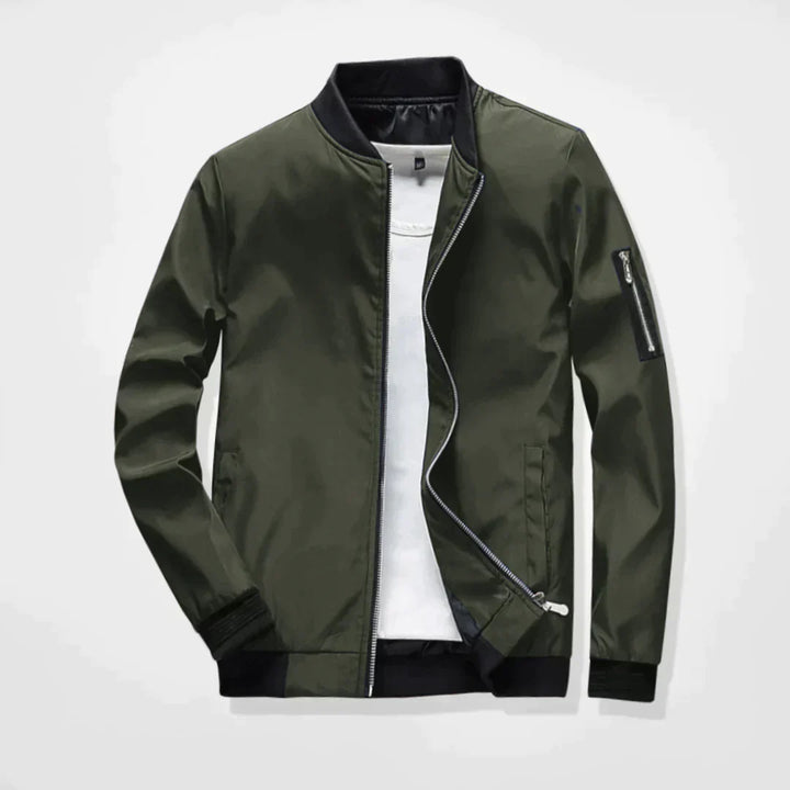 Levoire | Veste Bomber Légère Pour Hommes Vert