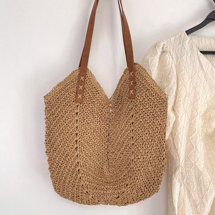 Levoire | Sac Hobo Femme Grande Épaule En Paille