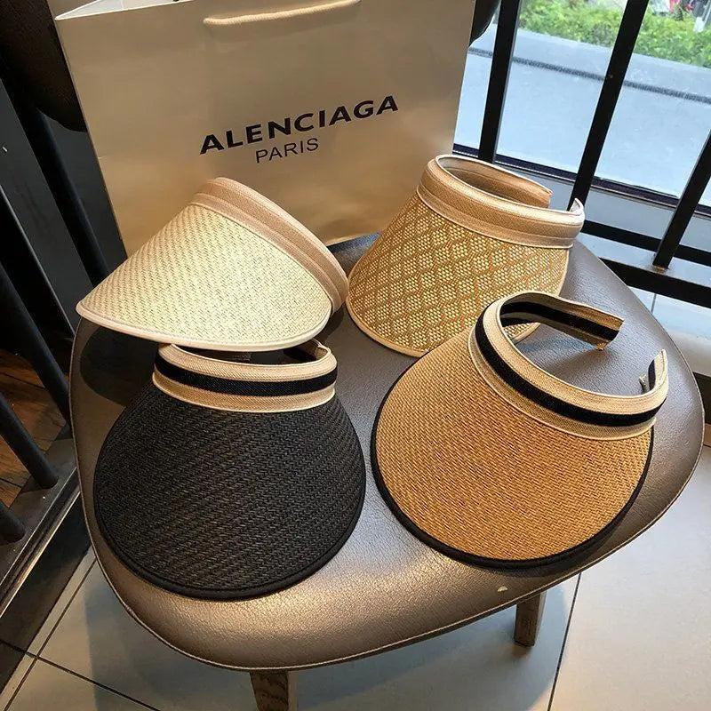 Levoire | Chapeau de paille avec Style Élégant et Protection Solaire pour Femmes