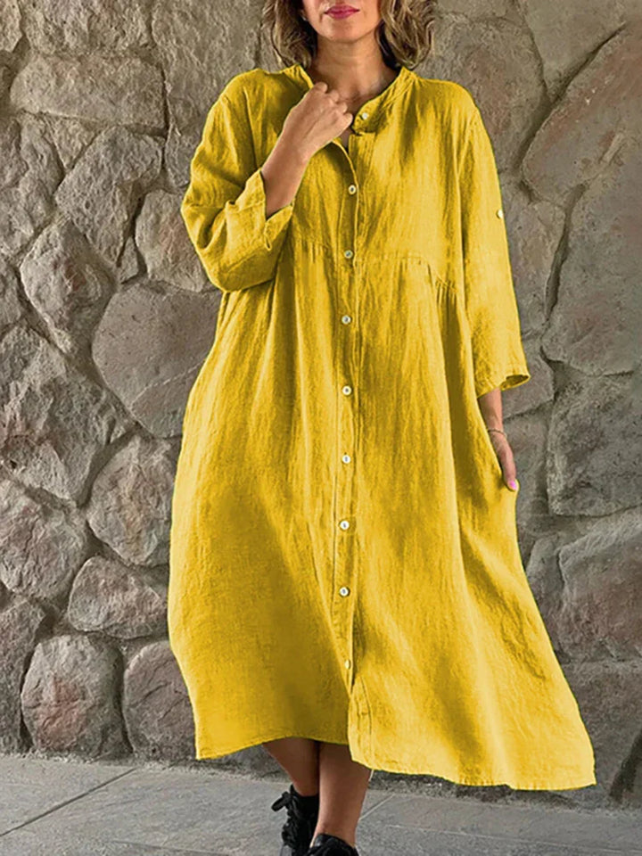 Levoire | Une Robe Quotidienne Jaune