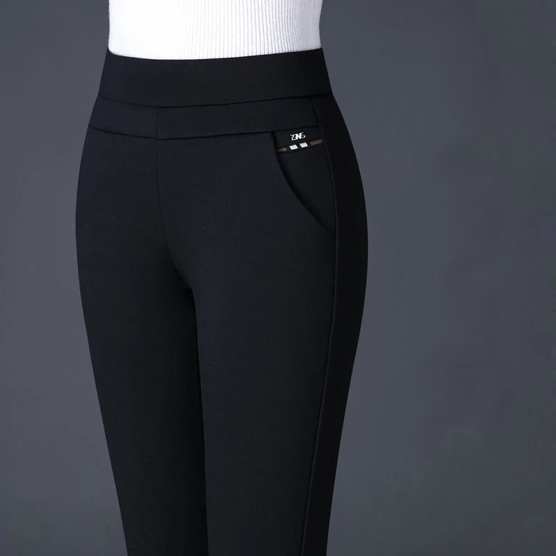 Levoire | Pantalon Skinny Taille Haute Formel Pour Femmes Noir