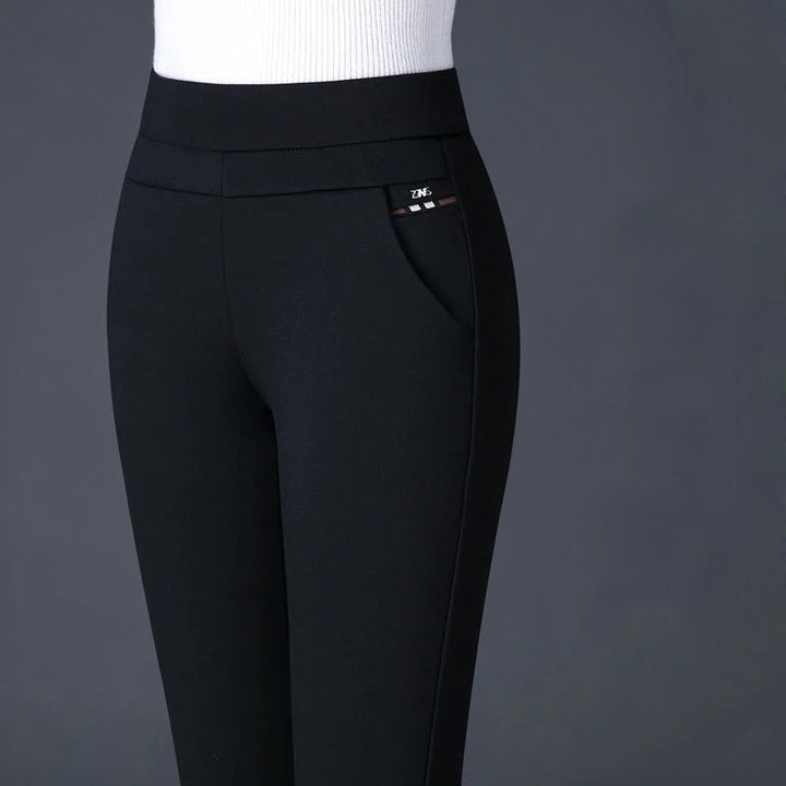 Levoire | Pantalon Skinny Taille Haute Formel Pour Femmes Noir