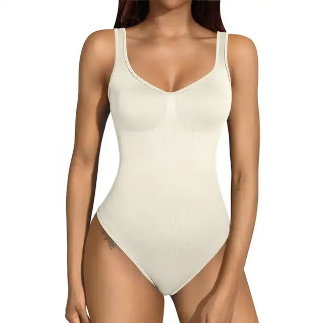 Levoire | Robe de plongée à manches longues pour femmes Beige