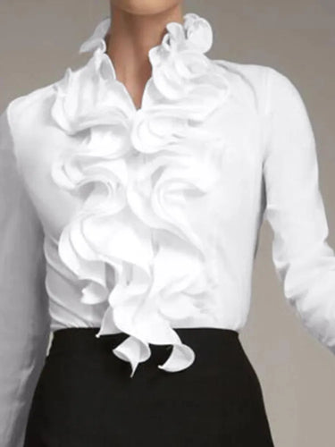 Levoire | Femme Blouse Asymétrique Avec Patte De Boutonnage