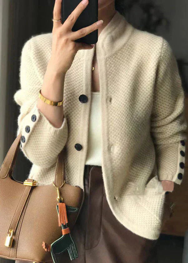 Levoire | Pull En Tricot Confortable Avec Style Blanc
