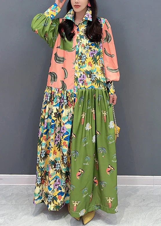 Levoire | Robe à col inversé de style coréen