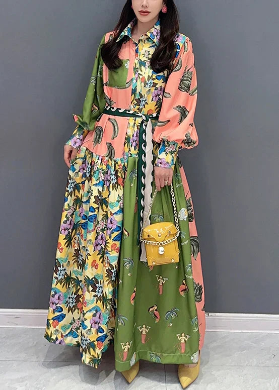 Levoire | Robe à col inversé de style coréen
