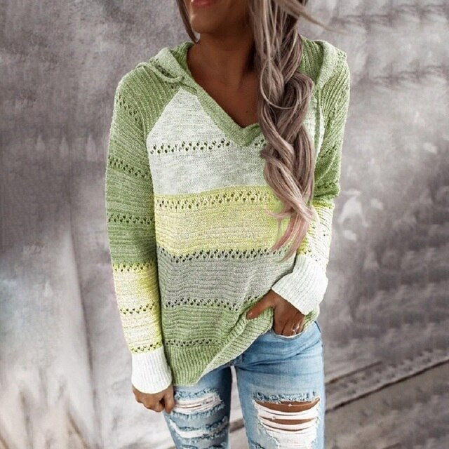 Levoire | Pull Chaud Pour Femmes Vert