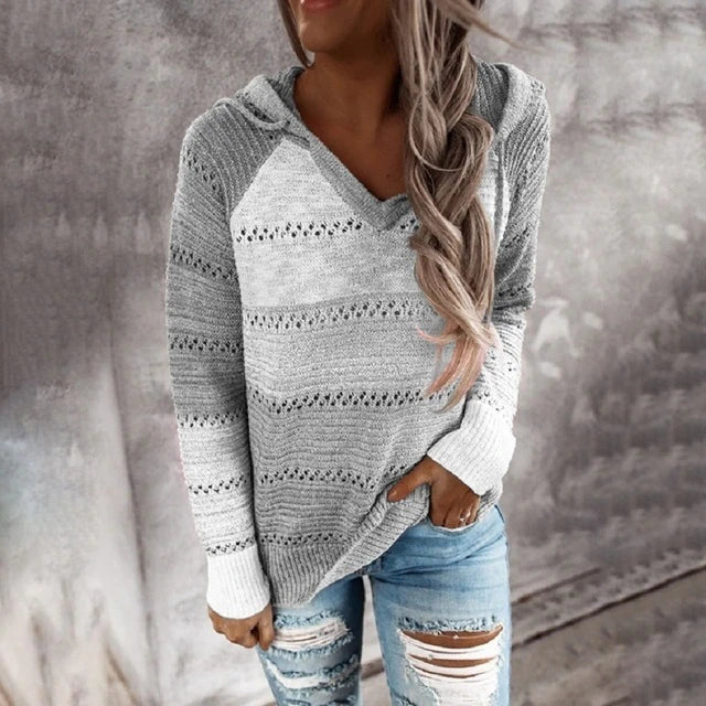 Levoire | Pull Chaud Pour Femmes Gris