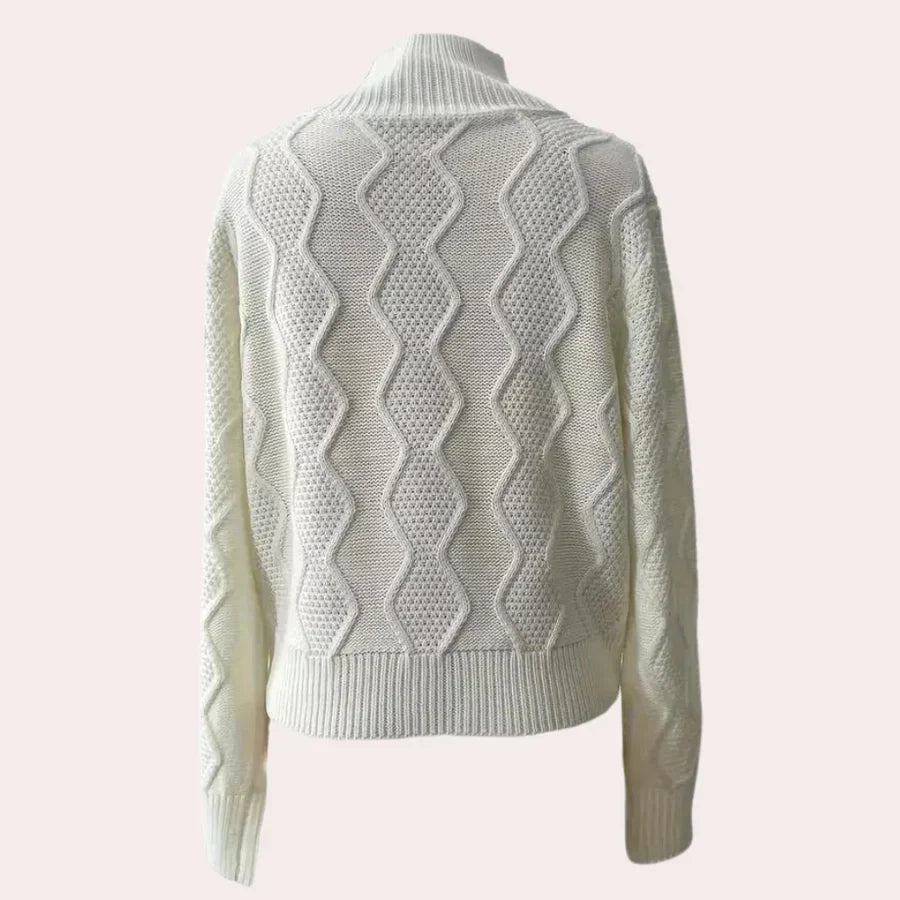 Levoire | Pull En Tricot Élégant Avec Perles Pour Femmes