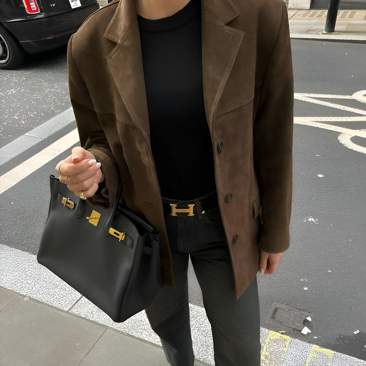 Levoire | Veste Blazer Surdimensionnée Vintage Pour Femmes