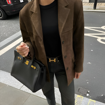 Levoire | Veste Blazer Surdimensionnée Vintage Pour Femmes