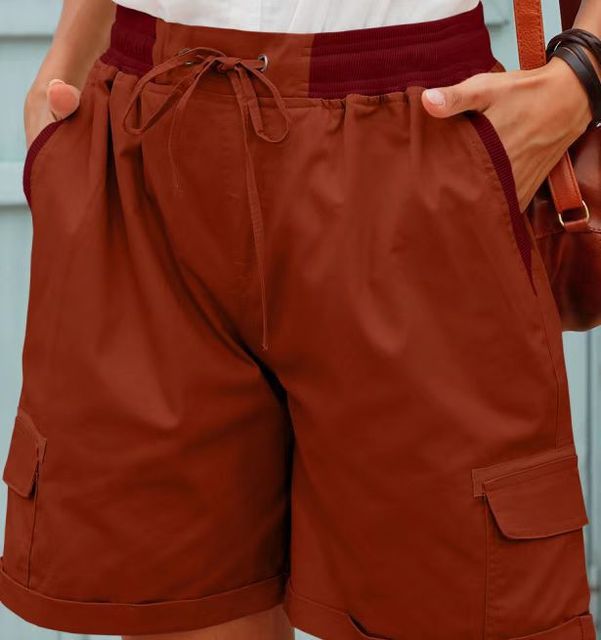Levoire | Mode Femmes Shorts Rouge brique