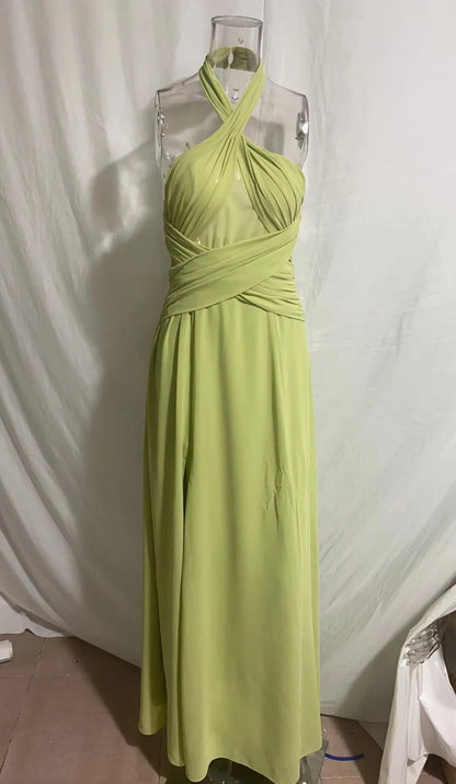 Levoire | Col Rond Dos Sidé Fente Maxime Robe