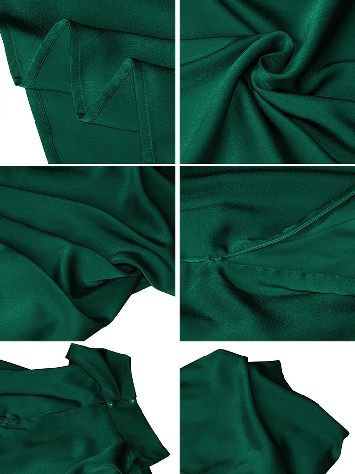 Levoire | Robe Maxi Satin Élégante