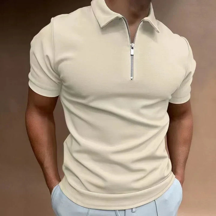 Levoire | Polo Halfzip Confort Moderne Hommes