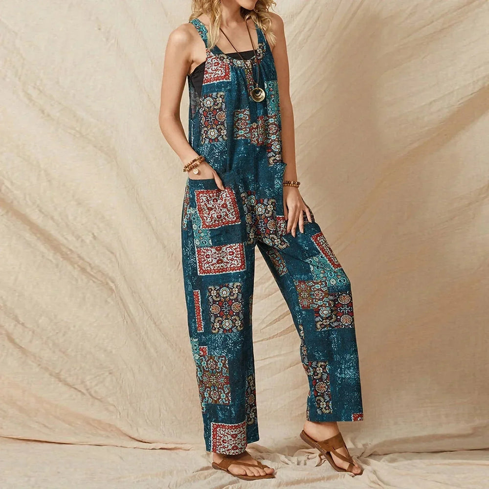 Levoire | Jumpsuits Multicolores En Style Ethno