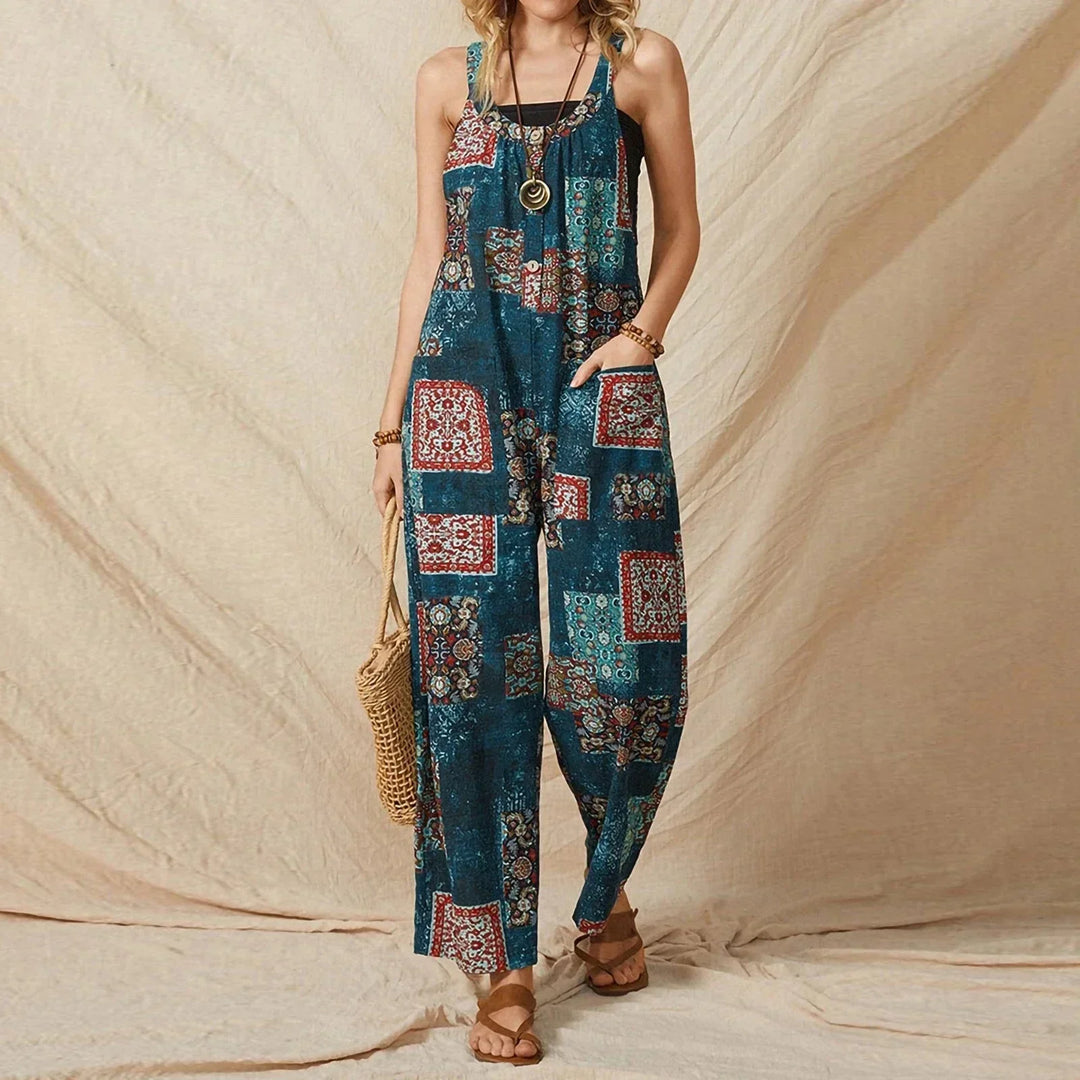 Levoire | Jumpsuits Multicolores En Style Ethno