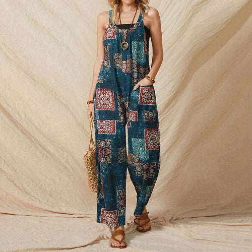 Levoire | Jumpsuits Multicolores En Style Ethno