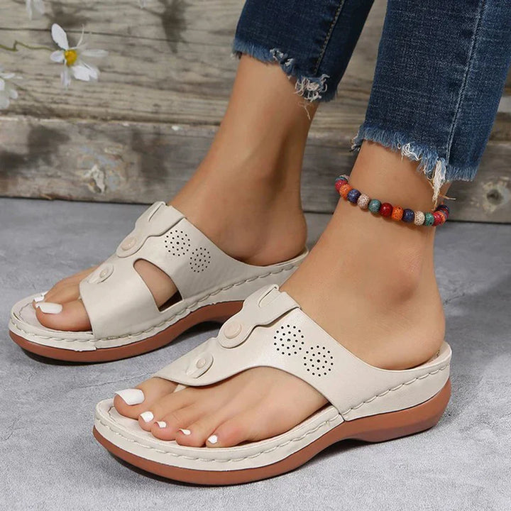 Levoire | Chaussures Confortables Design Robuste Pour Une Marche Sans Douleur Beige