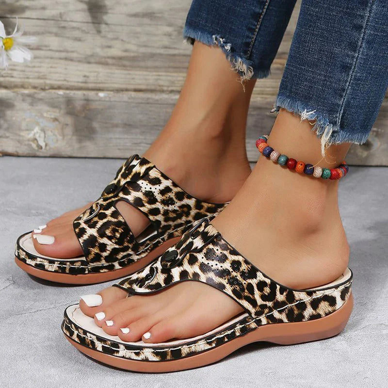 Levoire | Chaussures Confortables Design Robuste Pour Une Marche Sans Douleur Leopardi-motif