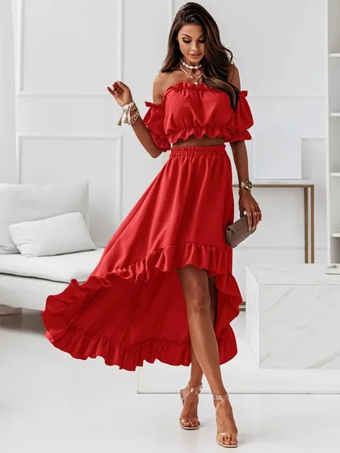 Levoire | Ensemble De Dentelle Rot