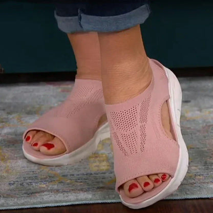 Levoire | Femme Sandales confortables Rose