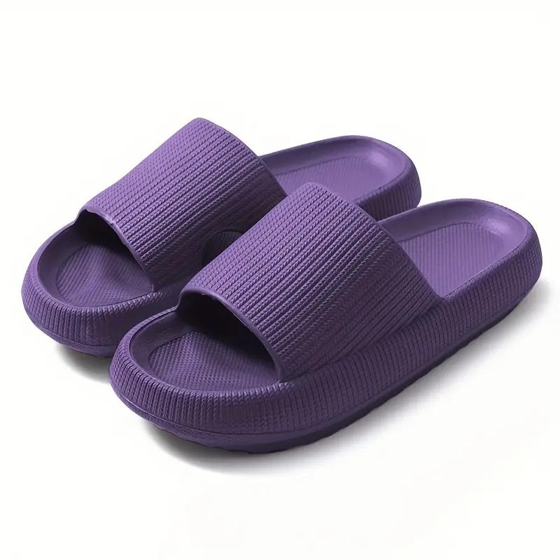 Levoire | Chaussons Super Doux Antidérapants Chaussons En Eva Violet