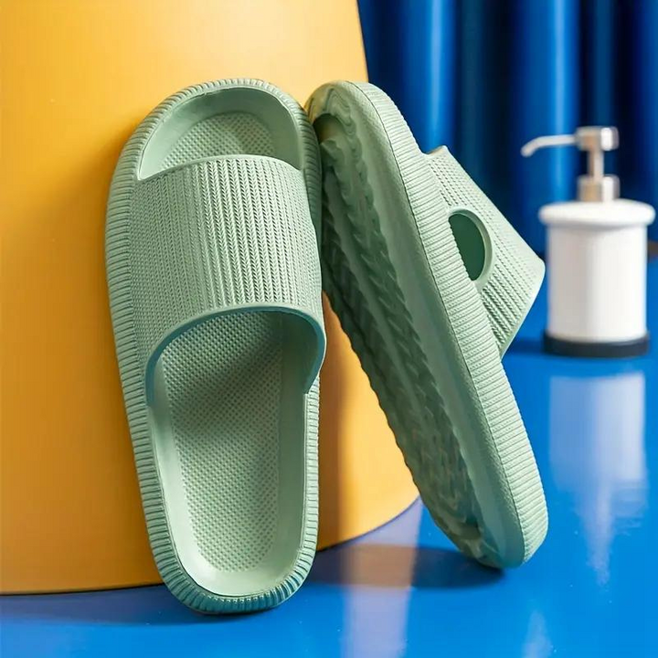 Levoire | Chaussons Super Doux Antidérapants Chaussons En Eva Vert
