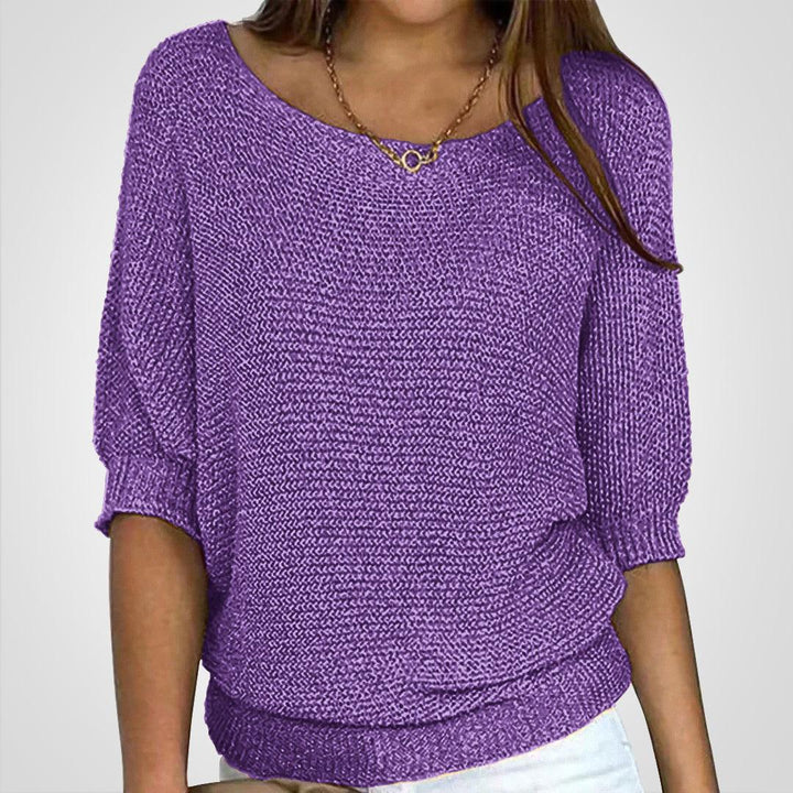 Levoire | Pull Léger Confortable Pour Femmes Lilas