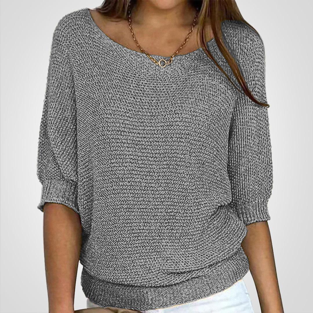 Levoire | Pull Léger Confortable Pour Femmes Gris