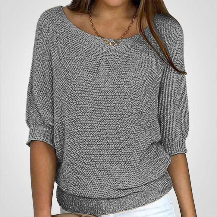 Levoire | Pull Léger Confortable Pour Femmes Gris