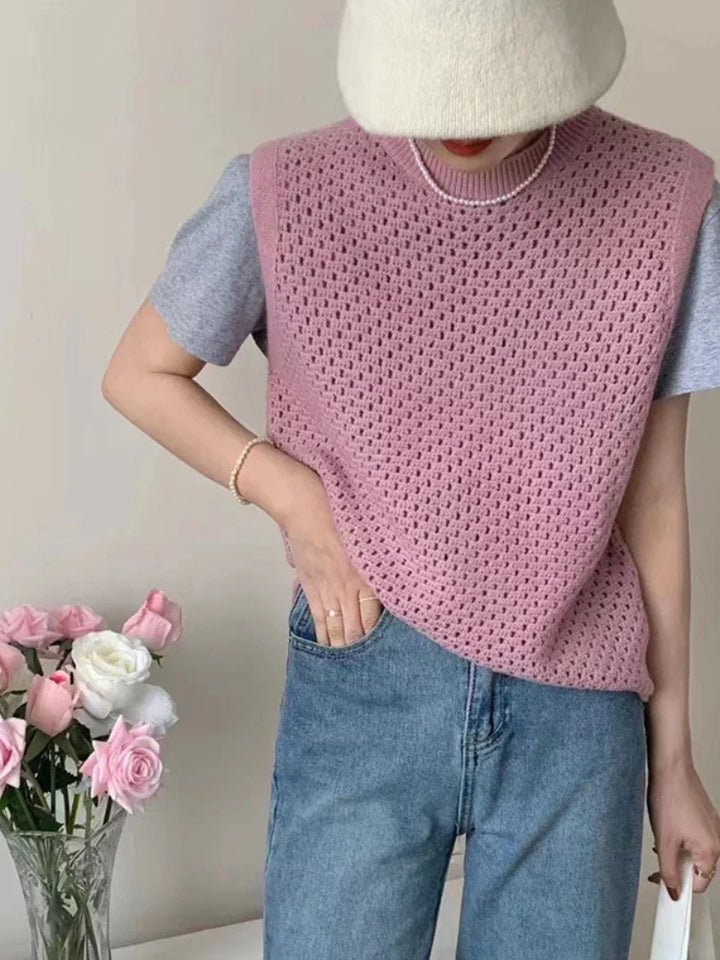 Levoire | Pull À Col Rond Sans Manches