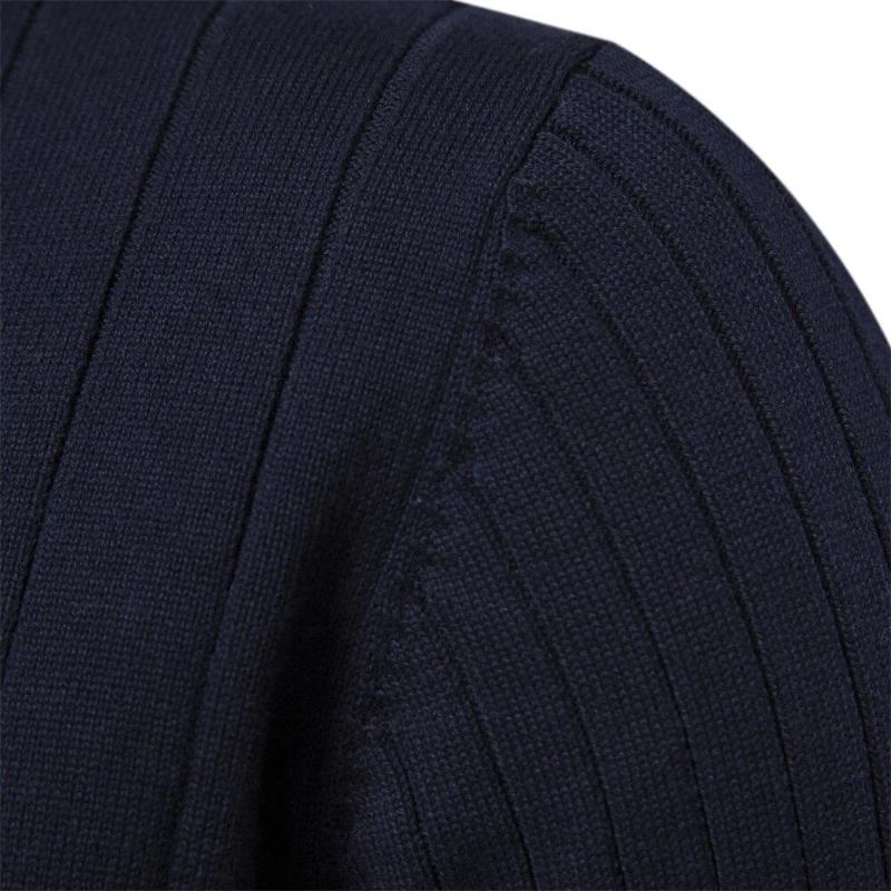 Levoire | Demi-Zip Col Montant Pull En Maille Pull Pour Hommes
