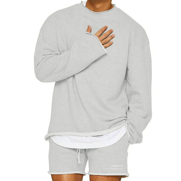 Levoire | Chemise De Base À Manches Longues Vêtements Pour Hommes Gris clair