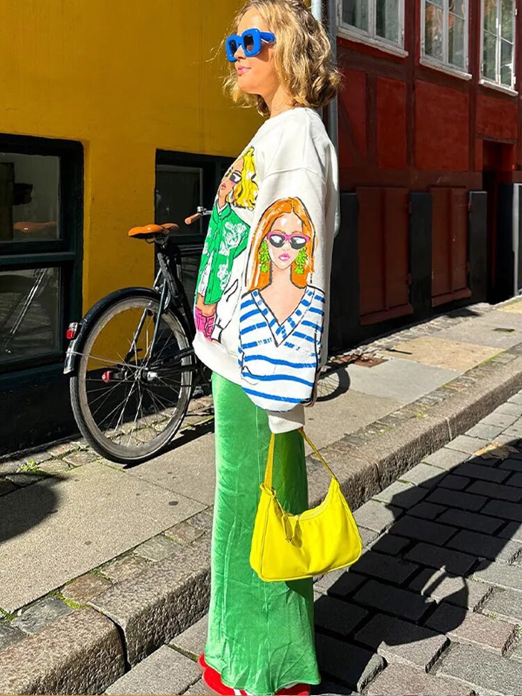 Levoire | Imprimé Confort Pull Grande Taille Vêtements Pour Femmes