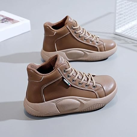 Levoire | Femmes Baskets Décontractées Braun