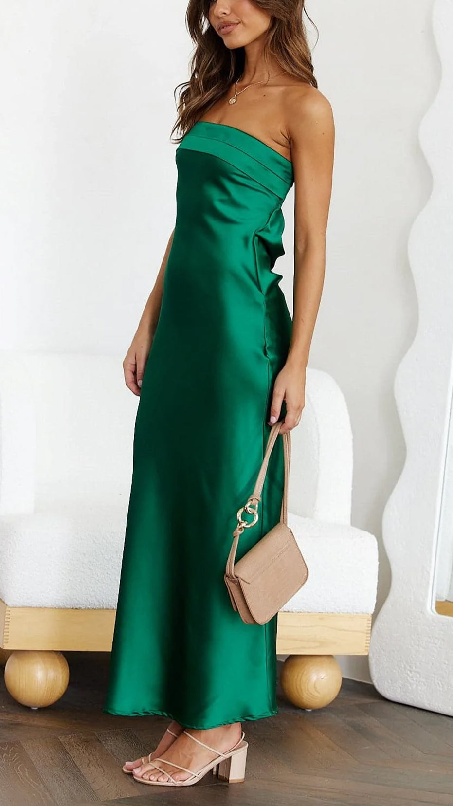 Levoire | Robe Satin Élégante